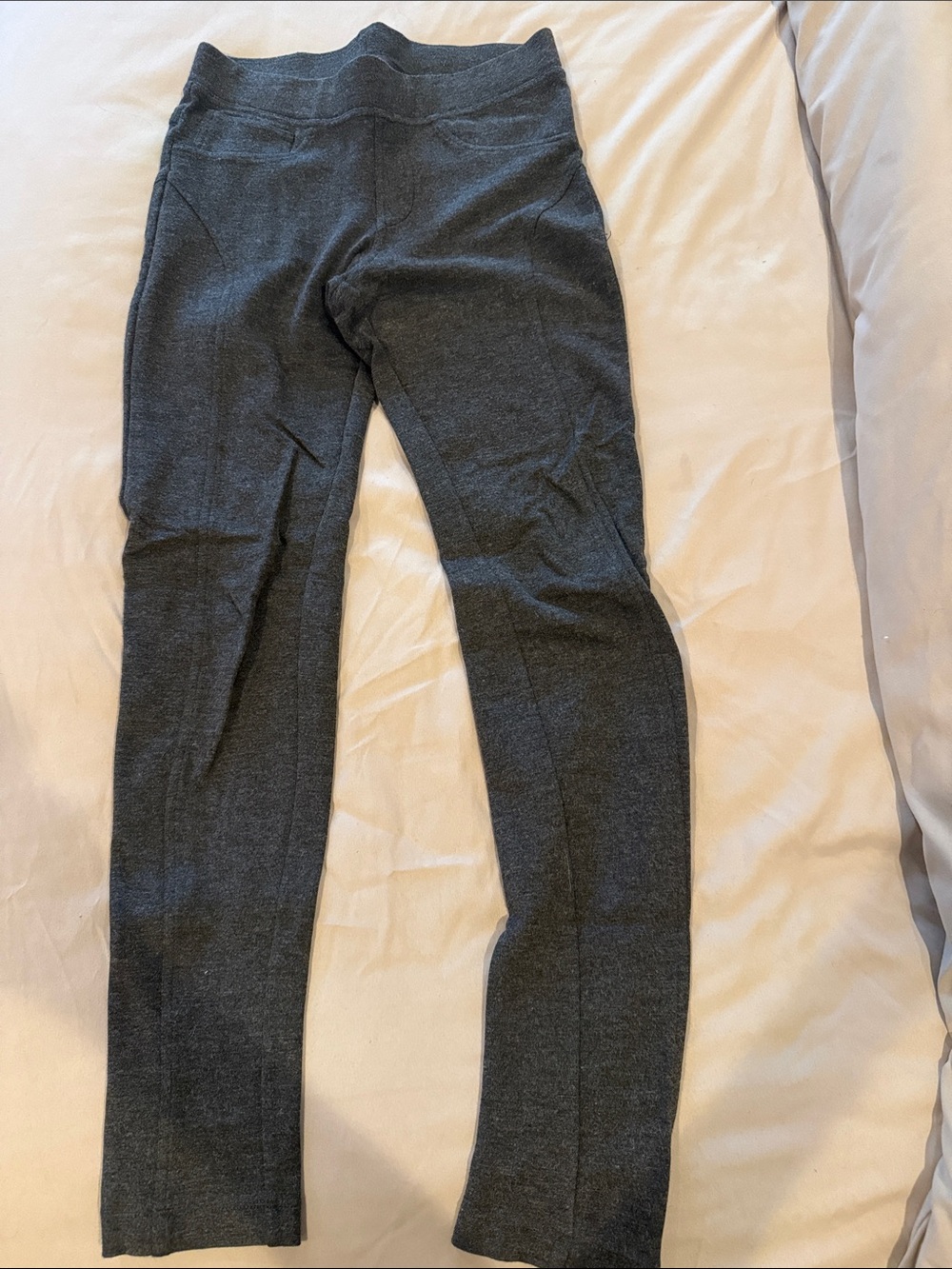 Hale Bob  Dark Charcoal Gray Stretch Leggings